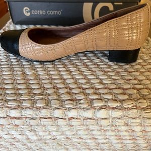 Corso Como Quilted Leather Flats Size 6.5M